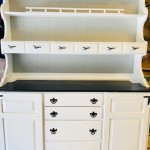 Custom Painted Farmhouse Hutch