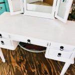 Hand Painted Vintage Vanity