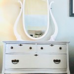 Hand Painted Vintage Vanity